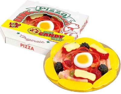 Look-o-Look Mini Candy Pizza - 10 x 85 gram