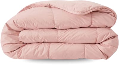 Zelesta Pure Uni Katoen Zomerdekbed - Zachtroze 140x200cm