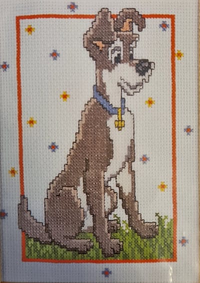 Disney Lady and the tramp borduren (pakket)
