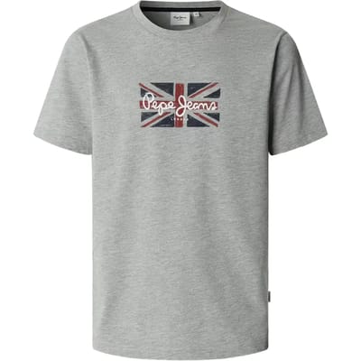 Pepe Jeans Grant T-shirt Met Korte Mouwen Grijs L Man