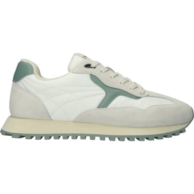 Blackstone Sneakers - Scoria Legend DG532 - Runner - Heren - 46 - Off White/Groen