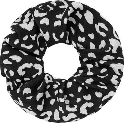 Scrunchie - Pastel patroon - zwart | Cadeau voor haar | Tieners | Moederdag