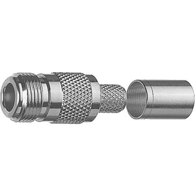 Telegärtner Teleg�rtner J01021A0145 N-Straight jack krimp voor RG-214/U