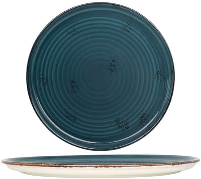 By Bone Pizzabord - Harmony Tropical - Porselein - 32 cm - set van 2
