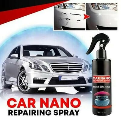 120ml Auto Vloeibare Coating Nano Hydrofobe Poetsmiddel Lak Wax Spray Kristal Coating Film gray