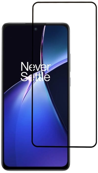 Coverup Screen Protector - Geschikt voor OnePlus Nord CE5 Screen Protector - Coverup Full-Cover 9H Tempered Glass - Zwart