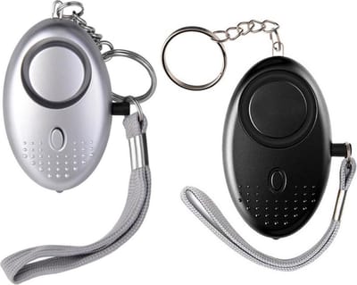 2 Stuks Persoonlijke Alarmen - Persoonlijke Alarmknop - Beveiliging Alarm - 130 DB Geluid - Zelfverdediging - Veiligheid Alarm - Persoonlijke Alarmen