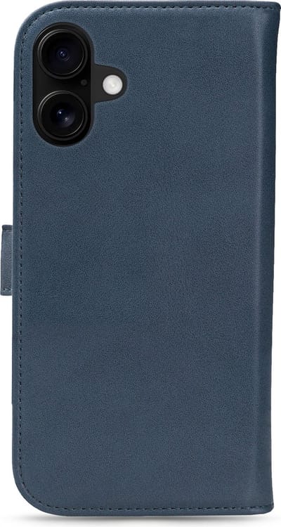 My Style Telefoonhoesje geschikt voor Apple iPhone 16 Hoesje | My Style Flex Wallet Bookcase Portemonnee | Pasjeshouder voor 3 Pasjes | Telefoonhoesje voor Pinpas / OV Kaart / Rijbewijs - Ocean Blue | Blauw