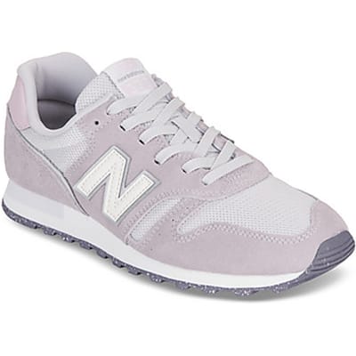 New Balance 373 suede dames sneakers lichtroze