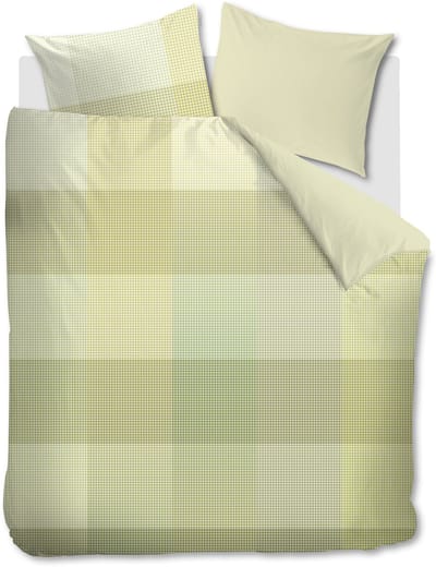 Beddinghouse Zira dekbedovertrek - Lits-Jumeaux - 240 x 200/220 cm - Groen