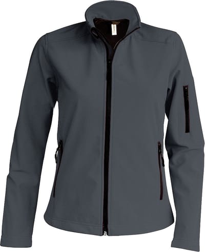 Kariban Dames/dames Hedendaagse Softshell 3 lagen Performance Jacket (Titanium)