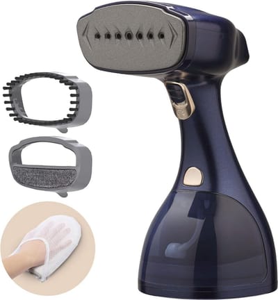 CRLYN® Stomer Kleding - Steamer - Kledingstomer - Handstomer - Zwart