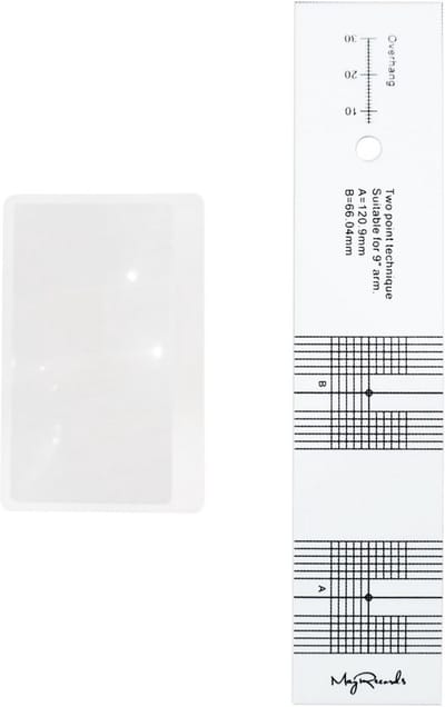 Precisie Universele Cartridge Uitlijningsmal voor LP Vinyl Platenspeler Stylus