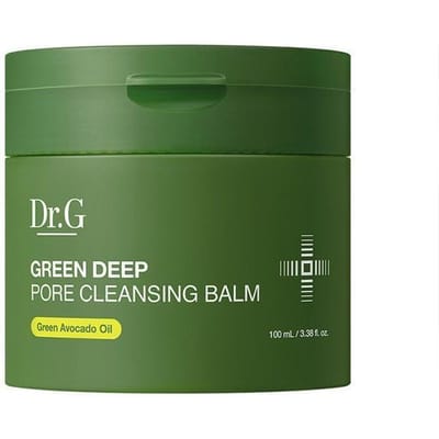 Dr.G Green Nettoyant Profond pour Pores Baume Nettoyage Profond Soin Points Noirs 100ml gray