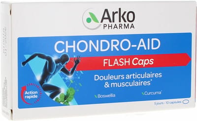 Arkopharma Chondro-Aid Flash Caps 10 Capsules