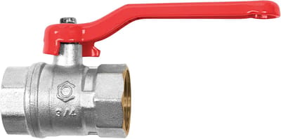 Afsluiter 3/4 inch met hendel voor waterleidingen