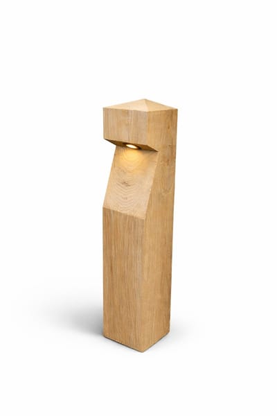 AA-Verlichting Classica Pura – exclusieve eikenhouten buitenlamp – handgemaakt