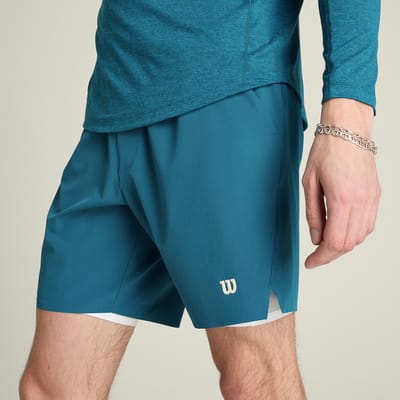 Wilson Tournament 7in Shorts Heren-blauw