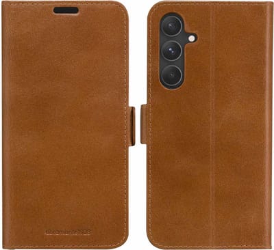 dbramante1928 Copenhagen Bookcase geschikt voor Samsung Galaxy S24 Plus - Tan
