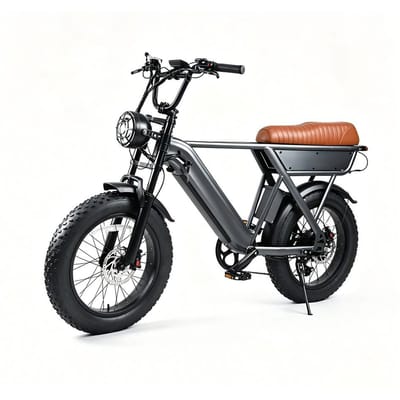 YANGOR Y20 Elektrische Fatbike – 48V 15Ah Accu grijs