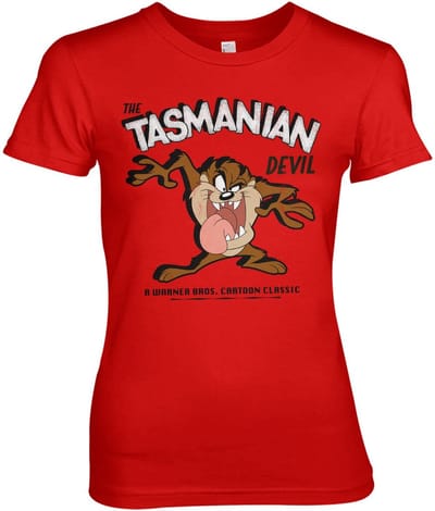 Looney Tunes T-shirt The Tasmanian Devil Girly Tee WB-5-LT015-H57-16