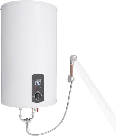 Elektrische Boiler - Warmwater Opslag - Direct Warm Water - Compact Ontwerp - 120 Liter - Wit