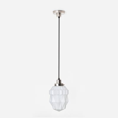 Hanglamp aan snoer Theatre 20's Nikkel - Art Deco Trade