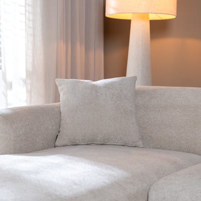 Bronx71® Sierkussen Maya chenille beige 45 x 45