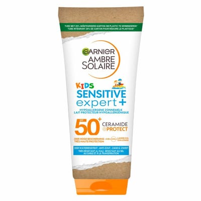 Garnier Ambre Solaire Sensitive Expert+ Kids Zonnebrandmelk SPF 50+ - 6 x 175 ml - Voordeelverpakking