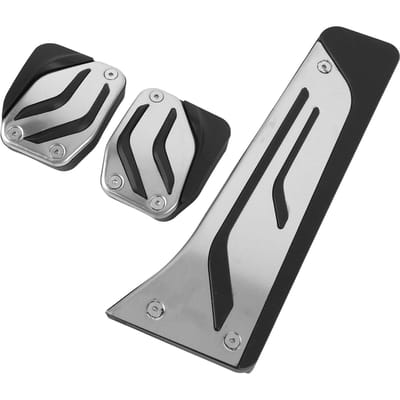 Rempedaal Gaspedaal Set Hoge Taaiheid Anti-Slip Voertuig Rem Gaspedaal voor 1 2 3 4 5 6 7 white