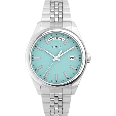 Timex Legacy TW2V68400 Horloge - Staal - Zilverkleurig - Ø 36 mm