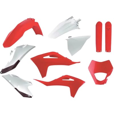 Set van 10 kunststof carrosserie- en kuipensets Polisport Enduro Gas Gas 250, 300 Ec, 250, 350 Ec-f 2021