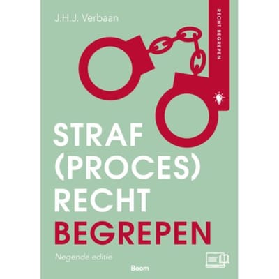 Straf(Proces)Recht Begrepen - Recht Begrepen - J.H.J. Verbaan