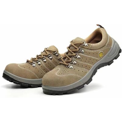 Chaussures de travail légères, antidérapantes, résistantes à l'usure, respirantes et résistantes à l'huile pour hommes, anti-écrasement et anti-pénétration 46