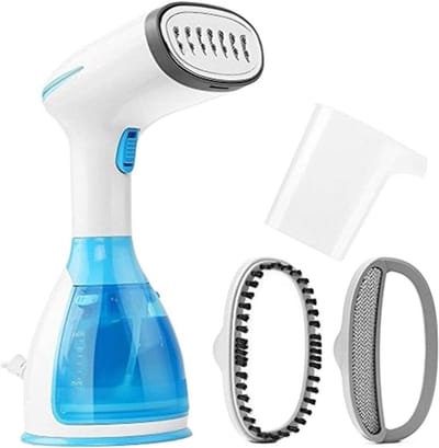 Kledingstomer Handheld - Mini Stomer Strijkijzer - Kleding Strijken - Constante Temperatuur - 1 kg - Blauw