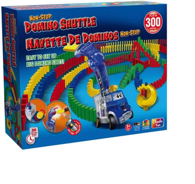 Domino Trein met Domino Stenen 300-Delige set voor Kinderen - Domino steentjes Automatisch