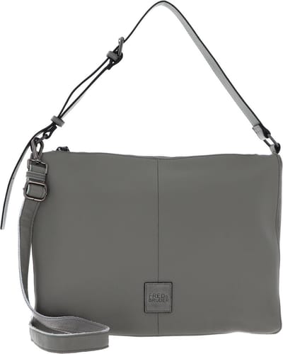 FREDsBRUDER Leren Schoudertas Lazap Shoulderbag Icy Sage Kaki