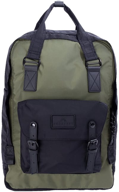 Doughnut Macaroon Go Wild 16 - Rugzak 38 cm (black x army)