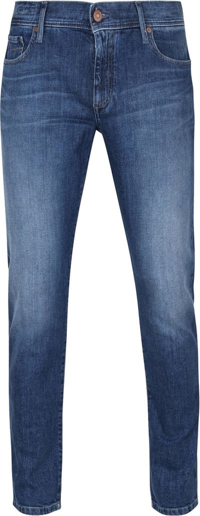 Alberto Slim Organic Denim Dark Blue - Maat W 31 - L 34 - Heren - Jeans