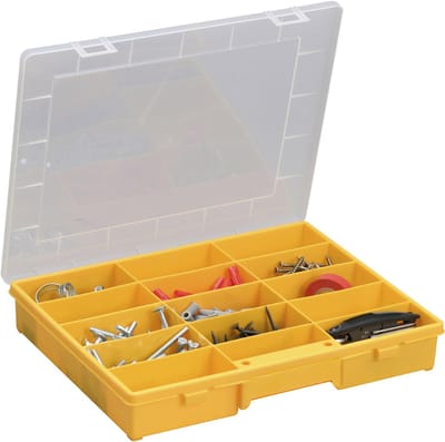 allit Sorteerkoffer EuroPlus Basic 37/12, rood
