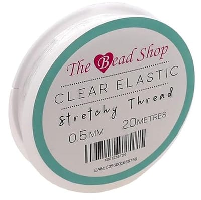 Elastisch Garen - Sieraden Draad - Armbanden Maken - Sterk en Rekbaar - 20 Meter - Transparant