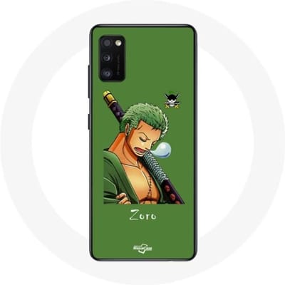 Coque Samsung Galaxy A41 One piece Manga Zoro epée