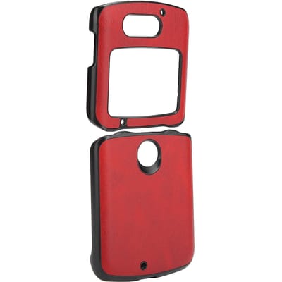 Étui de protection pour téléphone portable antichoc en cuir pour Razr 5G 2020