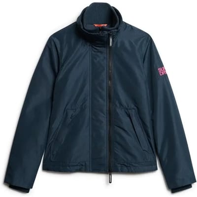 Superdry Mountain Windbreaker jas Blauw Grootte: 34
