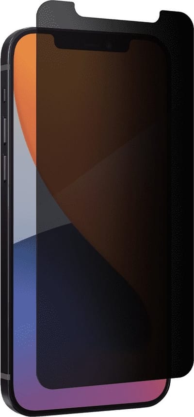 LuxeBass Privacy Screenprotector geschikt voor iPhone X - glas scherm - bescherming
