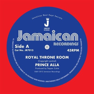 Prince Alla - Royal Throne Room / Hail Rastafari (7" Single)