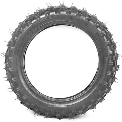 Jeu de chambres à air en caoutchouc pour pneu de moto 2,5 x 10 pouces Convient pour Honda XR CRF 70 50 gray