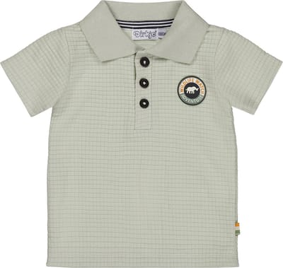 Dirkje R-JUNGLE Jongens Poloshirt - Light green - Maat 62