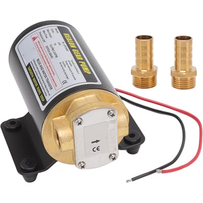 Elektrische Tandwieloliepomp Thermische Bescherming Motorpomp Olieoverdrachtspomp met Messing Connector voor