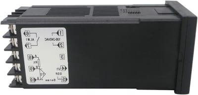 Verwarmingselement Onderdelen - Temperatuurregelaar Set - Verwarming Controleren - Type K Thermokoppel - REX-C100 - Zilver